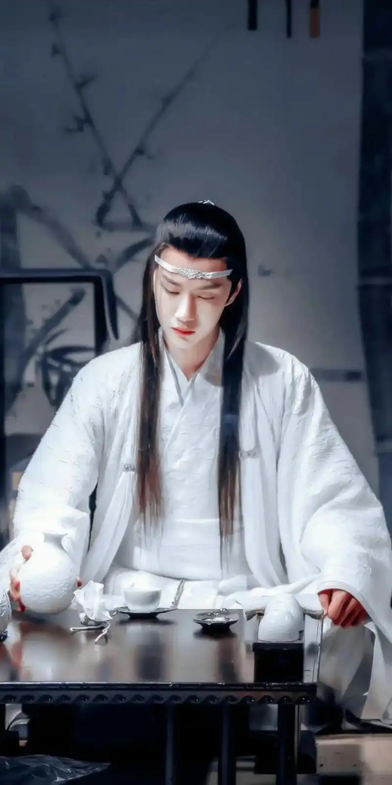 蓝忘机.#蓝忘机 #蓝湛 #陈情令 #王一博 #壁纸 - 抖音