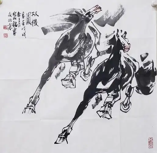 当代画马名家徐宝铭