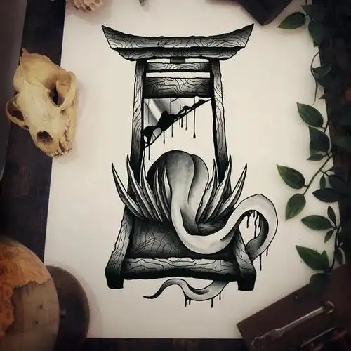 暗黑风格手稿_纹身吧社区 - 纹身大咖