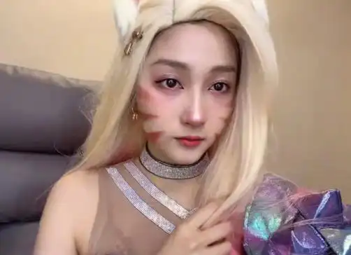 关晓彤cos阿狸##英雄联盟