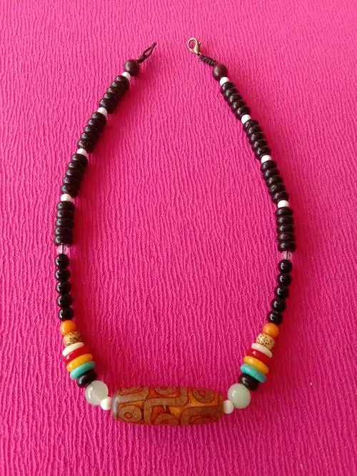 九眼天珠锁骨链! 2018-3