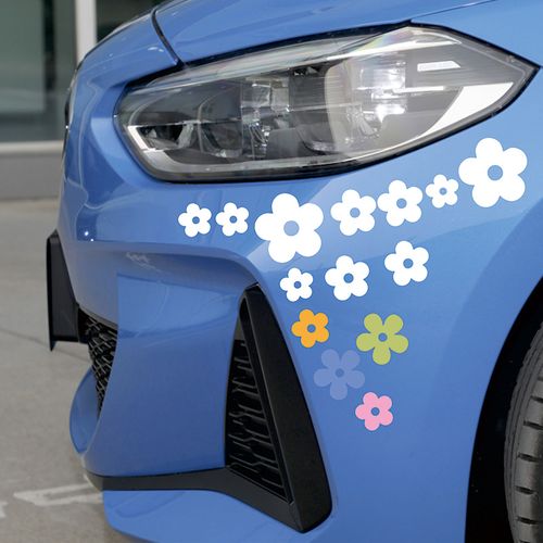 汽车贴纸划痕遮挡贴图卡通创意个性车门贴画车身机汽车装饰贴