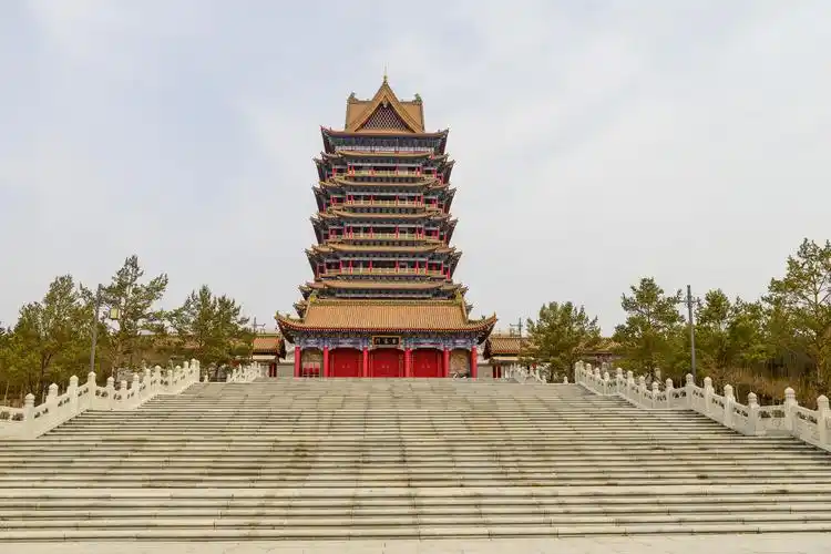 其它 黄河楼 黄河第一楼 写美篇宁夏吴忠市,黄河边建黄河楼.