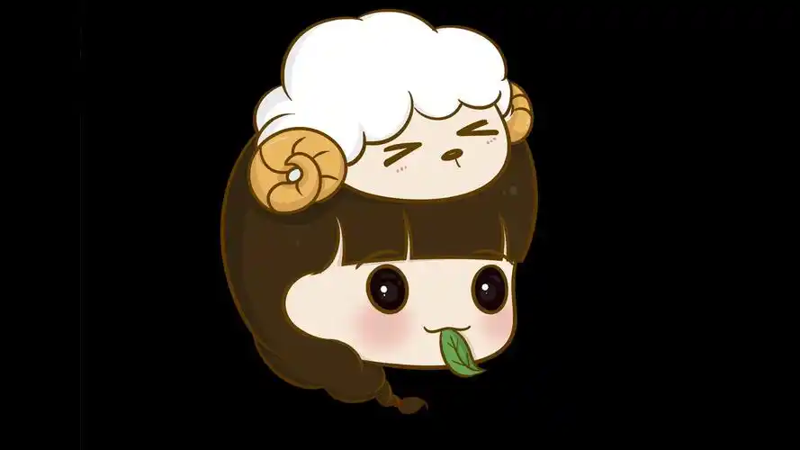 白羊座头饰,艺术壁纸-回车桌面