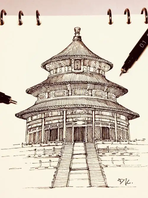 北京天坛祈年殿