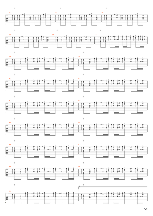 天鹅之旅吉他谱