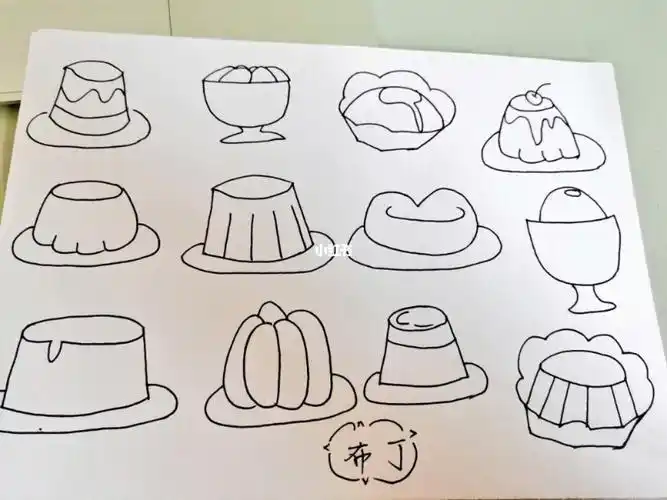 果冻怎么画呢简笔画