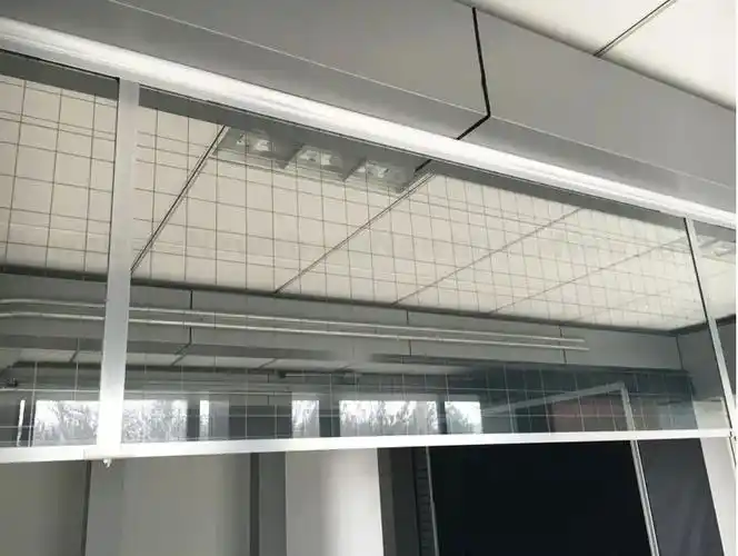 夹丝玻璃挡烟垂壁走进绍兴中芯集成电路制造股份有限公司