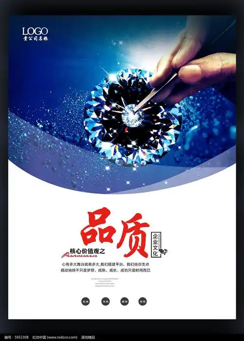 品质高档企业文化展板素材设计