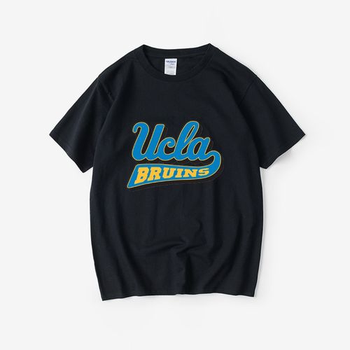 ucla加州大学洛杉矶分校t恤短袖衣服女男圆领大码宽松夏季情侣装