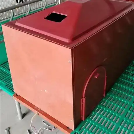 牧烨猪幼崽塑钢保温箱保育床配套电热板取暖箱