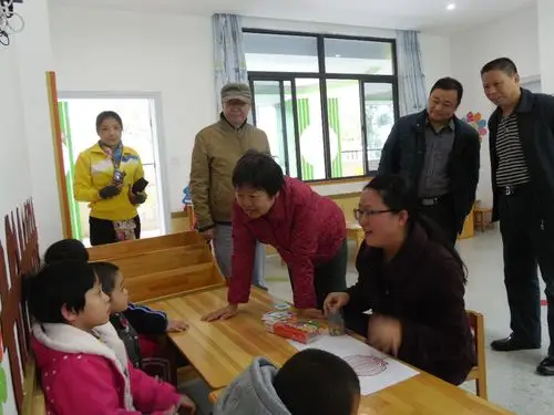 厦门市残联领导到心欣幼儿园检查开学工作