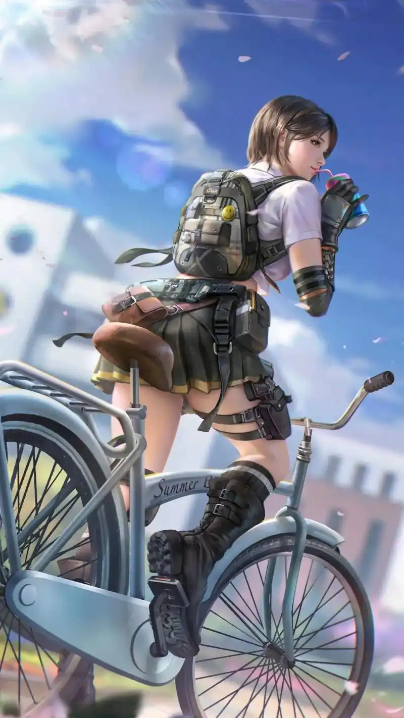 你们要的零妹妹精美壁纸来了,可甜可纯哦!#穿越火线#cf手游 - 抖音