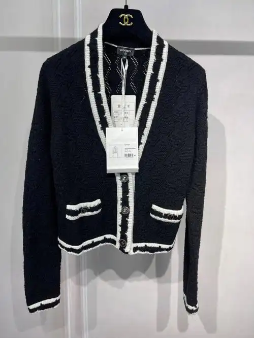 chanel22款毛衣开衫36码全新吊牌在