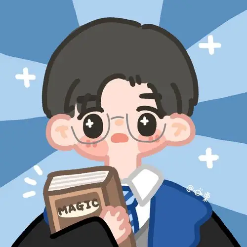 哈利波特卡通头像 情侣头像来源:微博@宇… - 堆糖,美图壁纸兴趣社区