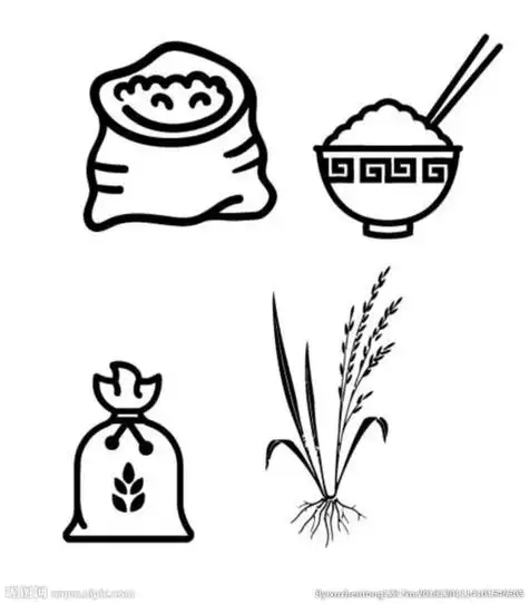 如何画水稻,海知儿童简笔画大全稻谷图片稻穗简笔画怎么画稻穗简笔画