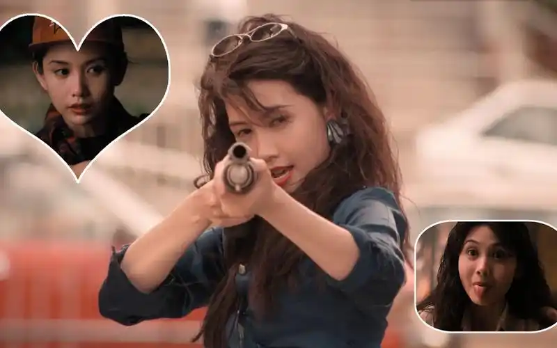 《我是一个贼》邱淑贞高光片段,一个把劫匪都逼疯的可爱女主