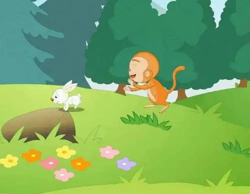 小猴和小兔 二(4)刘派