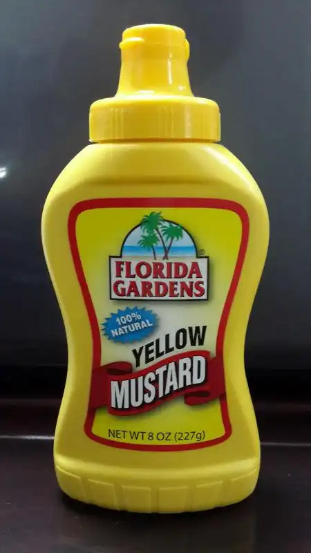 florida garden yellow mustard 12x227gm