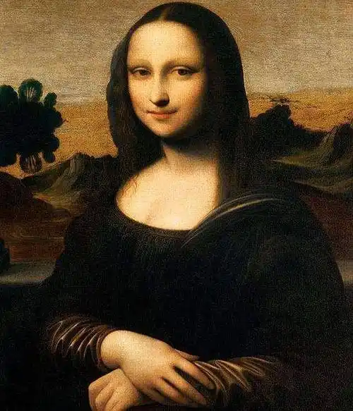 冷军的《蒙娜丽莎》,放大20倍见证奇迹,专家:血管都清晰可见_创作