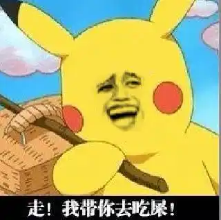 皮卡丘走我带你去吃屎