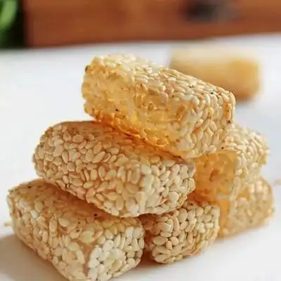 【童年回忆】老扬州牛皮糖 扬州牛皮软糖 芝麻桂花牛皮糖 软糖