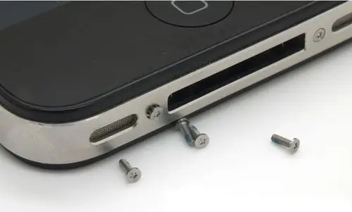 纯原装 iphone4s尾插螺丝 苹果4代后盖螺丝 5/五角星底部梅花螺丝