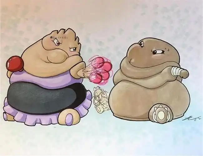 他不仅在当初的基础上,让更多的精灵宝可梦变胖了,甚至还成立了个人