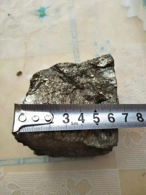 纯黄铁矿石原石标本一块纯度特别高重量十足颜色