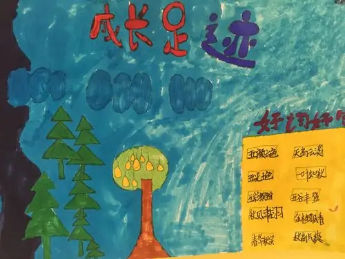 【子航教育国鼎分校第一届"成长足迹"手抄报大赛】