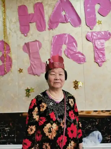 婆婆的生日,长命百岁