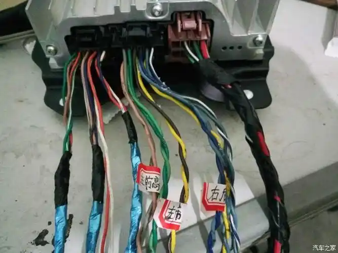 请问谁知道这个功放的接线图谢谢