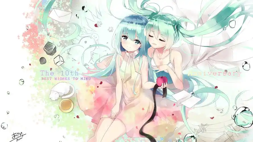 可爱动漫知音姐妹壁纸