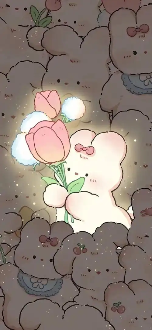 少女心爆棚的粉色系壁纸.