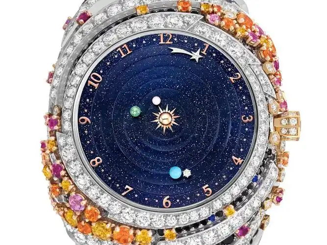 van cleef & arpels 梵克雅宝 planétarium 高级珠宝腕表 poetic