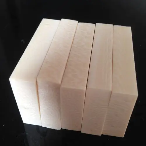 出售真仿象牙材料波浪纹理可加工雕刻工艺品方料规格齐全定做定制