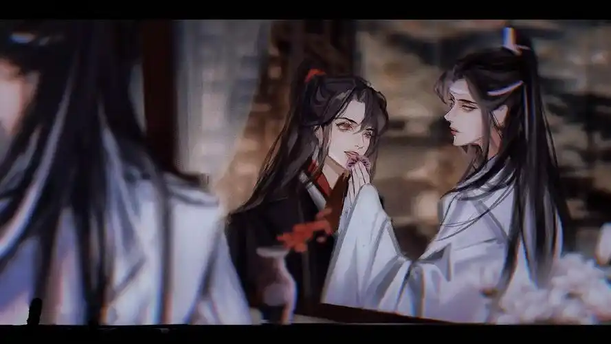 高清魔道祖师人物忘羡图片魏无羡蓝忘机古风人物图集