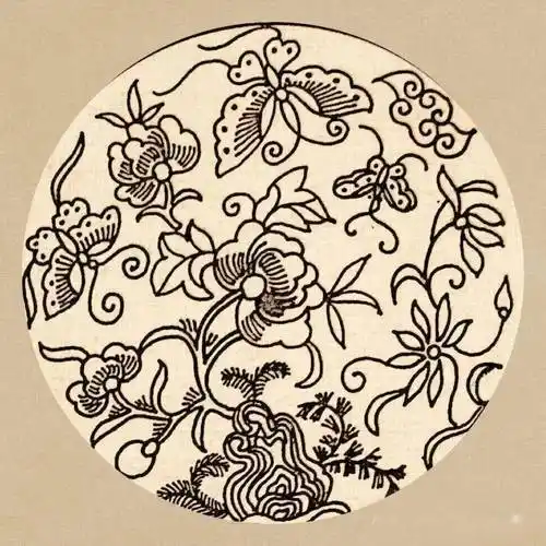 中国传统吉祥纹样图案线稿素材!_花纹