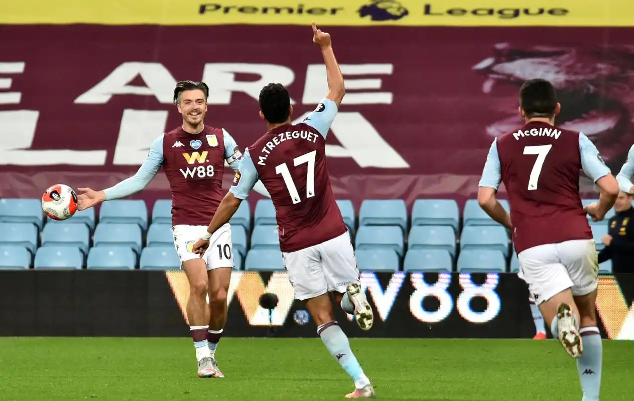 足球英超联赛阿斯顿维拉胜阿森纳