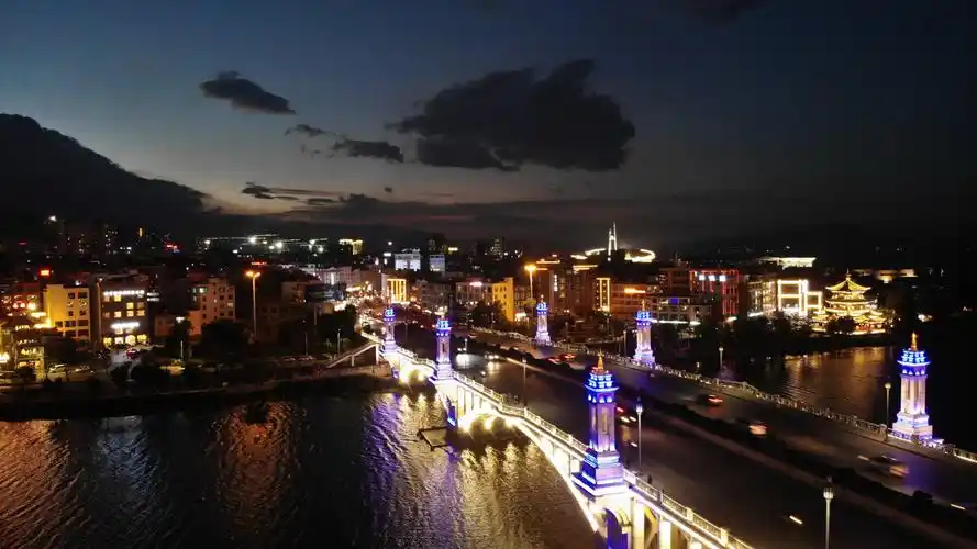 夜下关-兴盛大桥