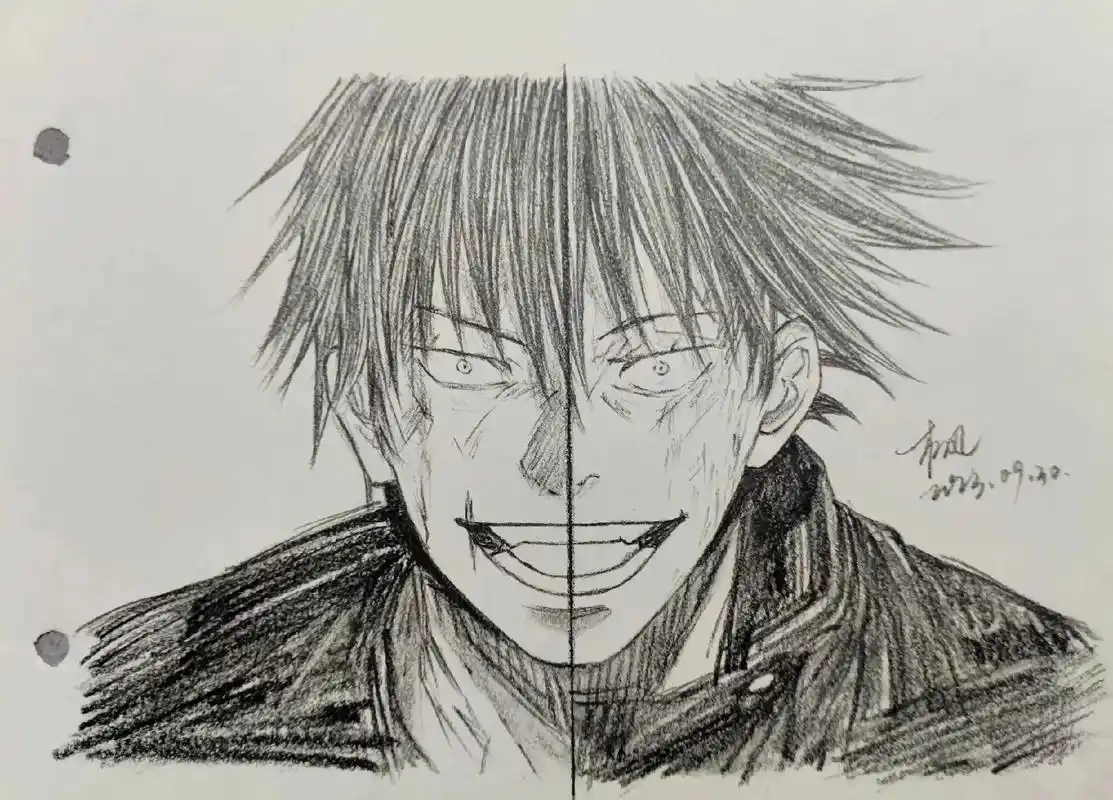 "不姓禅院啊,那太好了"…#画画 #手绘 #伏黑惠 #咒术回 - 抖音