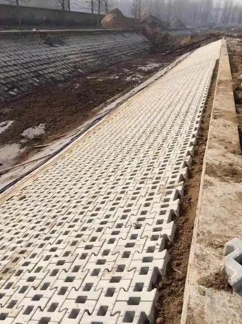 连锁块 河道专用护坡砖 混凝土连锁块 水利护坡砖 机制护坡砖