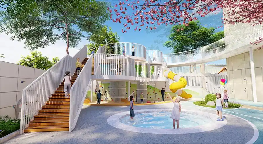 阿诺的幼儿园设计-高端幼儿园设计-幼儿园装修设计-早教中心设计-深圳