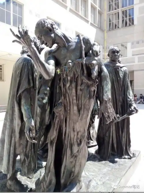 奥古斯特 罗丹雕塑作品:加莱义民