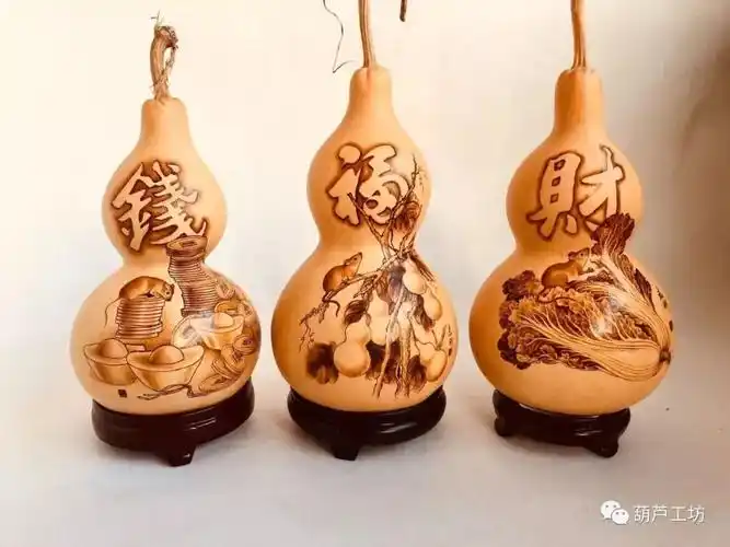 葫芦烙画精品赏析(一)