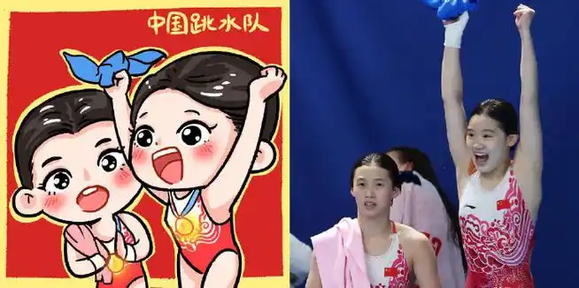 陈梦奥运女单夺金#昨天和我们@搞事的光sir小光老师说后,今天一天就画