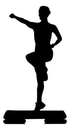 运动黑色阴影人物