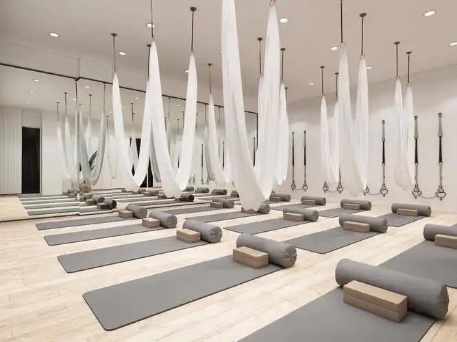 实用和实惠一体教室一角的视野,360无死角设计瑜伽室高温瑜伽教室