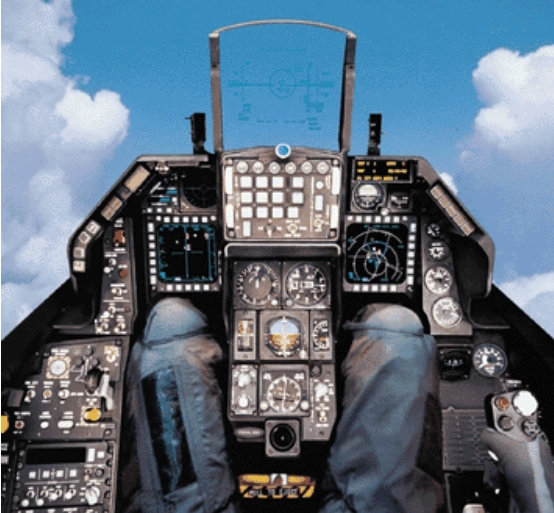 f22的内部内部座舱罕见曝光,神似星球大战座舱