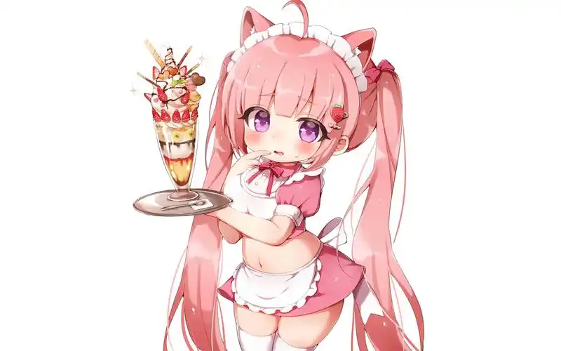 软萌治愈系动漫萌娘桌面壁纸